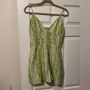 NWT Adjustable Strap Romper